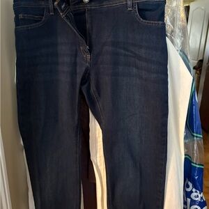 Olsenaa a Dark Blue Woman’s Stretch Denim Jeans